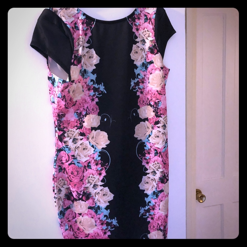 Kardashian Kollection floral dress